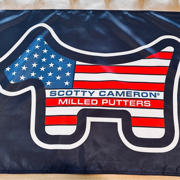 Scotty Cameron Patriotic Milled Putters Flag/ Banner 2’ X 3’ - Picture 1 of 1